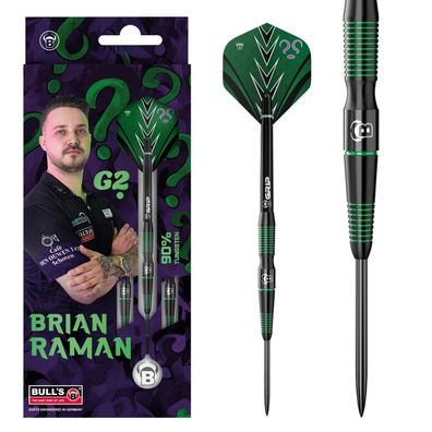 BULL'S Brian Raman G2 Steel Dart / 1 Satz / 26Gr