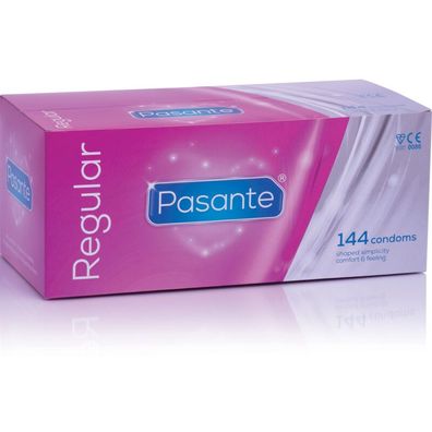 Pasante Normal Kondome 144 Stück glatt mit Saugerspitze