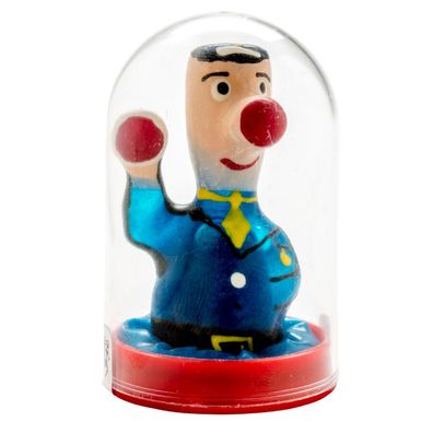Condomerie Neuheitskondom Polizist handbemaltes Unikat aus Naturlatex