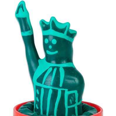 Condomerie Neuheitskondom Freiheitsstatue Modell 1 handbemalt