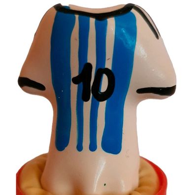 Condomerie Neuheitskondom handbemalt Messi-Trikot Nr. 10