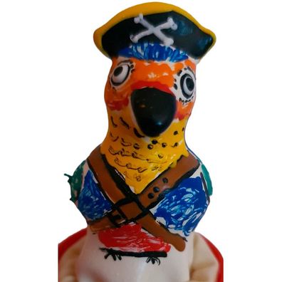 Condomerie Handbemalte Neuheitskondome Captain Parrot Unikat