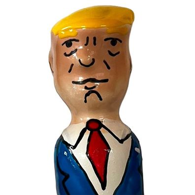Condomerie handbemalte Neuheitskondome Grumpy Trump als dekoratives Sexspielzeug