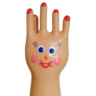 Condomerie Neuheitskondome handbemalt Grosse Glückliche Hand XL