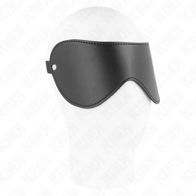 Kink Augenmaske mit Kunstleder und 2 Nieten