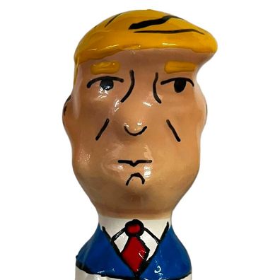 Condomerie Neuheitskondom Grumpy Trump XL handbemaltes Unikat