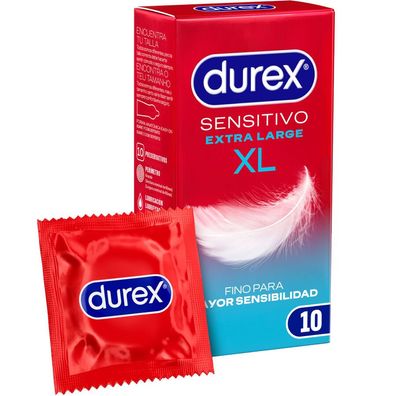 Durex Sensitive XL-Kondome überlang, 10 Stück