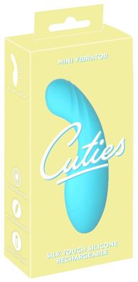 Cuties Mini Vibrator mit G-Punkt-Spitze, blau