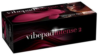 vibepad Aufsitz-Vibrokissen intense 2 mit 20 Vibrationsmodi rot