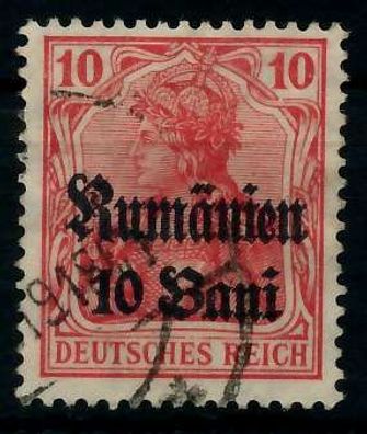 BES 1WK D-MV Rumänien Nr 9b gestempelt X7744CE