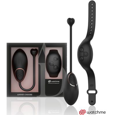 Anne´s Desire EGG Spezialvibrator mit Watchme-Fernbedienungstechnologie Schwarz