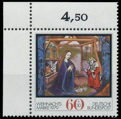 BRD BUND 1979 Nr 1032 postfrisch ECKE-OLI X3EED22