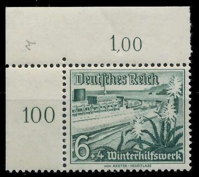 Deutsches REICH 1937 Nr 654 postfrisch ECKE-OLI XA4D536