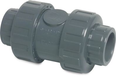 PVC-U Rückschlagventil 40 mm Klebemuffe DN32 PN16