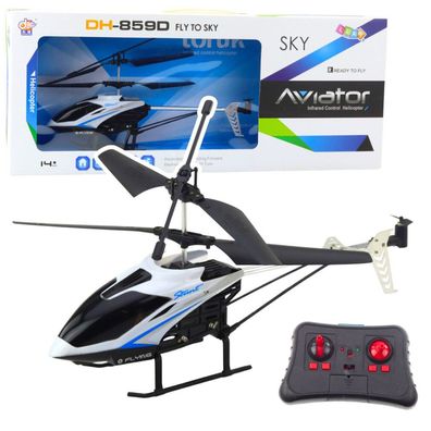 Leantoys Hubschrauber R/C Aviator DH-859D LED 360 Rotation
