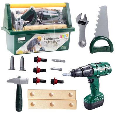 Lean Diy-Werkzeugkasten-Set Akkuschrauber 14 El