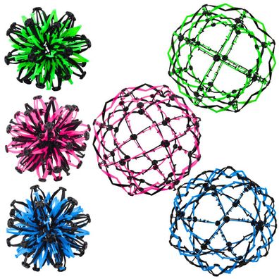 Teleskopball Ausziehbar Magic Blau Rosa Grün Mix 18/32cm