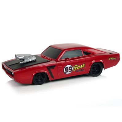 LeanToys Ferngesteuertes Sportauto 1:20 Rot mit Fernbedienung