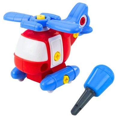 Leantoys DIY-Spielzeug für Kinder zum Zusammenbauen von Fahrzeugen, 4 Modelle