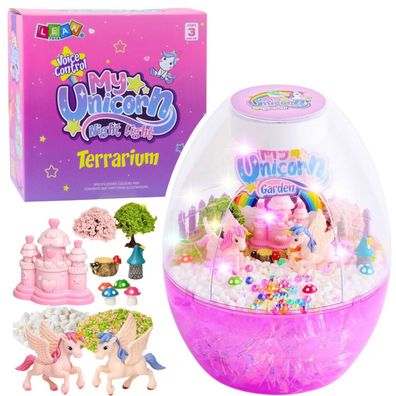 Leantoys Kreativset Wunderland Einhorn, LED Nachtlicht