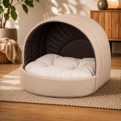 Best For Pets Hundebett - Komfortabler Rückzugsort für kleine Hunde und Katzen ideal