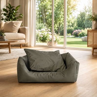 Best For Pets Hundebett, wasserdicht, abnehmbar, haarabweisend und komfortabel weich