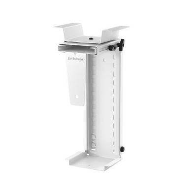Verstellbare PC-Halterung für unter den Schreibtisch, aus Metall, weiß: PC HOLDER