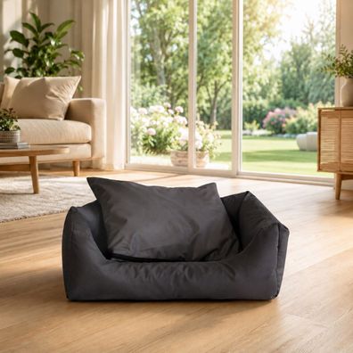 Best For Pets Hundebett, wasserdicht, abnehmbar und haarabweisend mit Reißverschluss