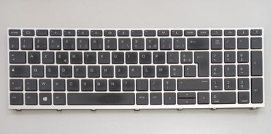 HP Probook 650 G4 Keyboard AZERTY Tastatur L09594-051 NSK-XK1SV