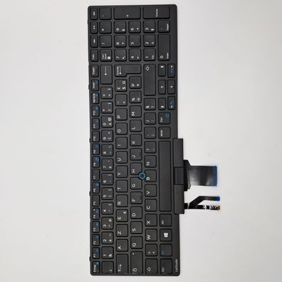 Dell Latitude E5570 Tastatur Keyboard AZERTY PK1313M3A13 0T9RCN 13P36F06698
