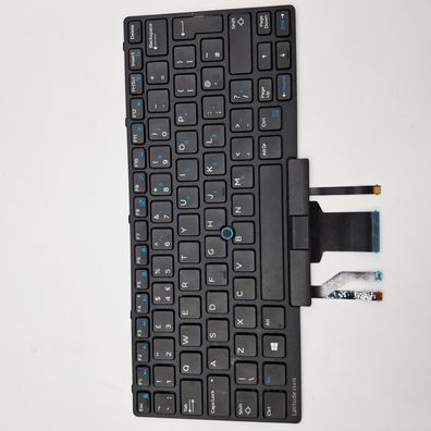 Dell Latitude E7450 E7470 7480 QWERTY Keyboard MP-13L86GBJ698 PK1313D3B12