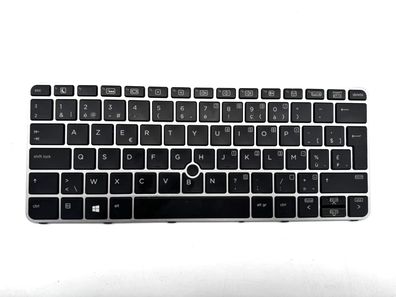HP EliteBook 820 G3 Keyboard Tastatur AZERTY 6037B0113605 BL