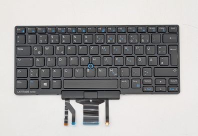 Dell Latitude E5450 Keyboard Tastatur QWERTZ 04JPX1