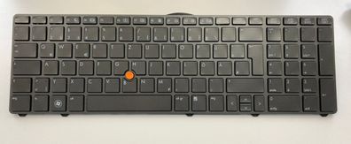 HP Elitebook 8760W Tastatur Keyboard QWERTZ 652553-041
