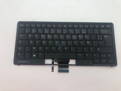 Dell Latitude E7440 Keyboard Tastatur AZERTY 08WH8P 029FWC