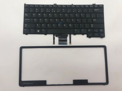 Dell Latitude E7440 Keyboard Tastatur QWERTY 04W6PV 029FWC