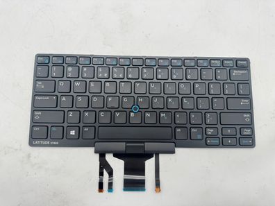 Dell Latitude E7450 Keyboard Tastatur QWERTY 0F2X80