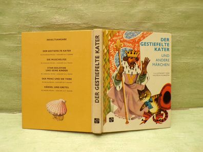 Der gestiefelte Kater & andere Märchen Vojtech Kubasta Südwest Verlag 1969 HL