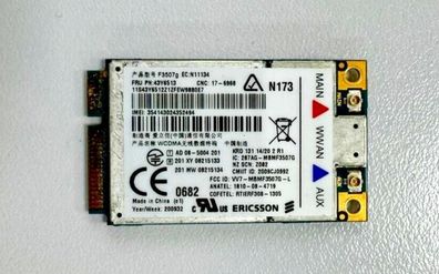 Ericsson Original Modul Wwan für Lenovo Thinkpad T500 W500 F3507g 43Y6479