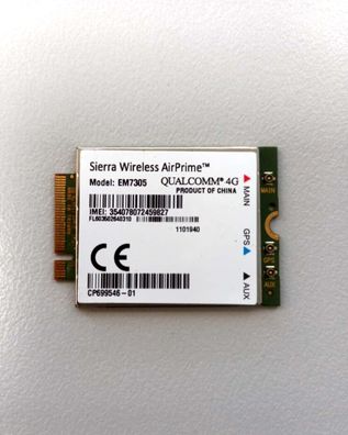 Fujitsu Lifebook E546 Sierra AirPrime EM7305 Wlan Karte 4G CP699546-01