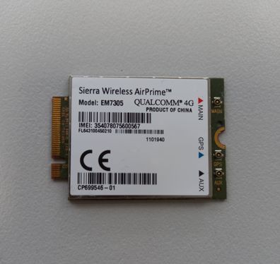 Fujitsu LifeBook S936 Sierra Wi-Fi EM7305 WWAN-Modul CP699546-01