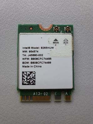 HUAWEI MRC-WX0 Wi-Fi WLAN Module Karte Card 8265HUW H93544-002 J45680-002