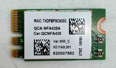 Acer Aspire E5-575 WLAN & Bluetooth Karte M.2 KE11A0L001 NFA435A