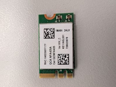 Acer Aspire A315-51 Atheros NFA435A WLAN & Bluetooth Karte KE11A0L001