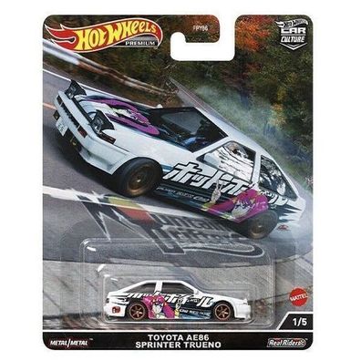 TOYOTA AE86 Sptrinter TUENO - Hot Wheels Car Culture Mountain Drifters 1:64
