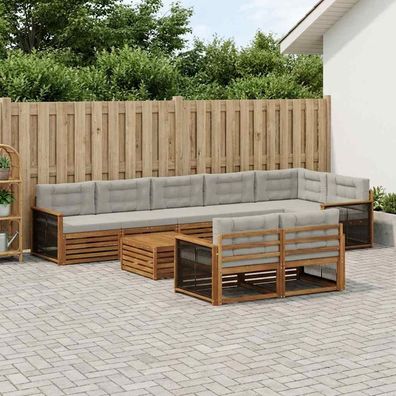 vidaXL Outdoor-Sofagarnitur 9 stk