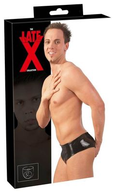 Late X Latex Slip mit Anal-Dildo M/L
