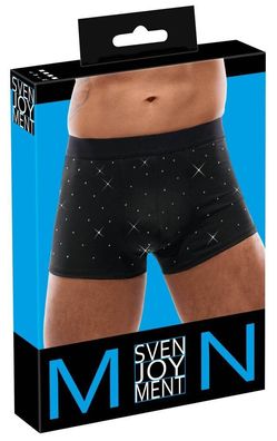 venjoyment Funkelnde Herren Pants schwarz XL