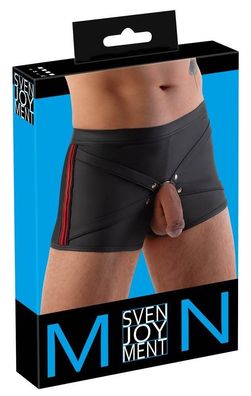 venjoyment Enge Pants, Mattlook, howmaster-Öffnung, Penisring schwarz M