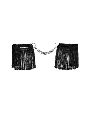 Obsessive Netz-Handschuhe extravagant, weich elastisch, schwarz